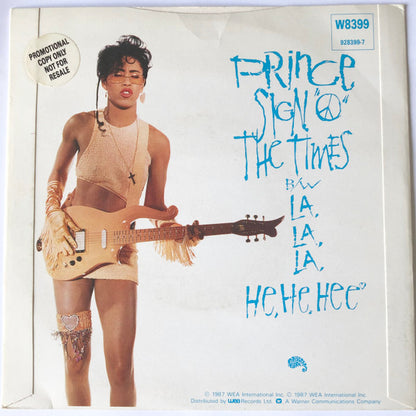 Prince : Sign "O" The Times (7", Single, Pap)