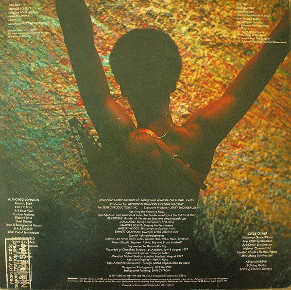 Alphonso Johnson : Spellbound (LP, Album)