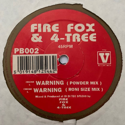 Fire Fox* & 4-Tree : Warning (12")