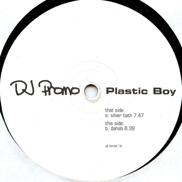 Plastic Boy : Silver Bath (12", Promo)