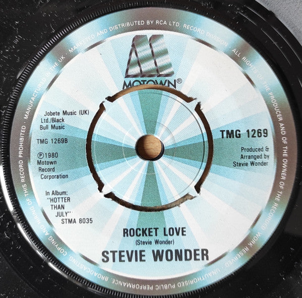 Stevie Wonder : Do I Do (7", Single, Pus)