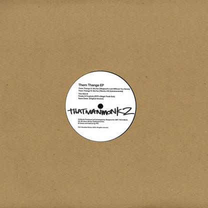 That Man Monkz : Them Thangs EP (12")