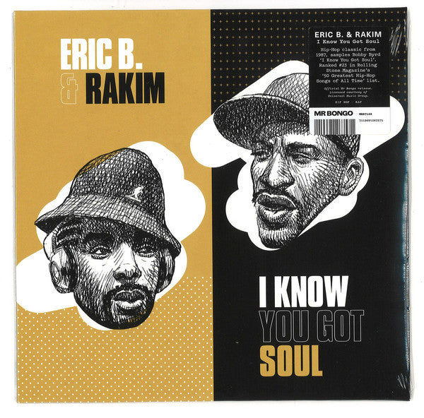 Eric B. And Rakim* : I Know You Got Soul (7", Single)