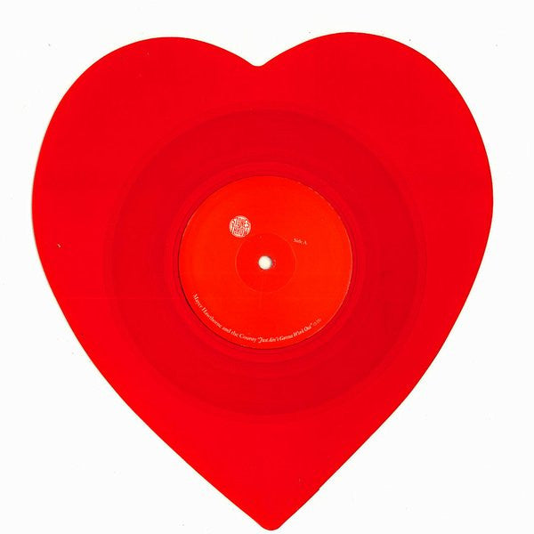 Mayer Hawthorne And The County* : Just Ain't Gonna Work Out / When I Said Goodbye (7", Shape, Red)