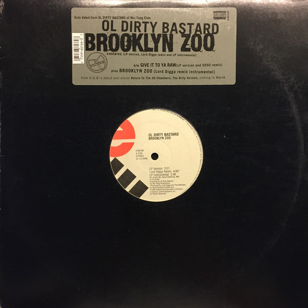 Ol' Dirty Bastard : Brooklyn Zoo (12", Single)
