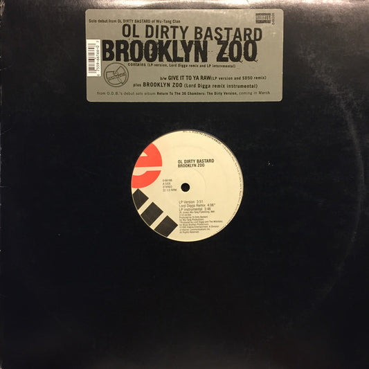 Ol' Dirty Bastard : Brooklyn Zoo (12", Single)