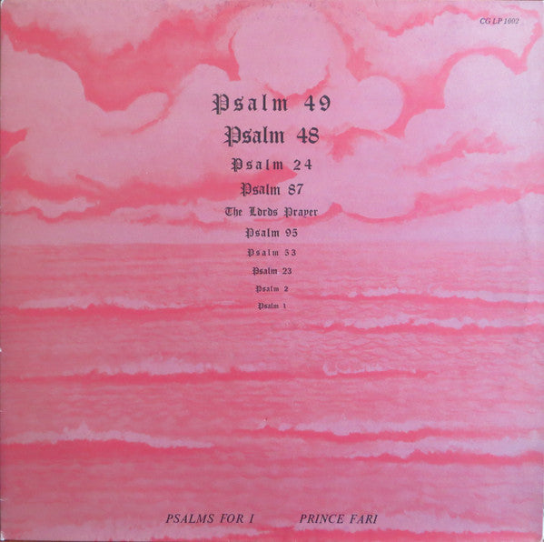 Prince FarI* : Psalms For I (LP, Album, RE)