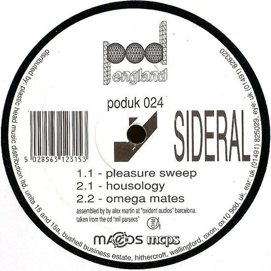 Sideral (2) : Pleasure Sweep (12")