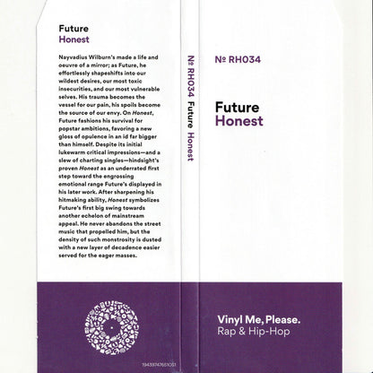 Future (4) : Honest (2xLP, Album, Club, RE, RM, Bla)