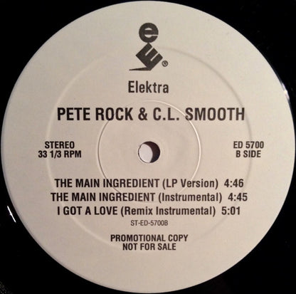 Pete Rock & C.L. Smooth : I Got A Love (12", Single, Promo)