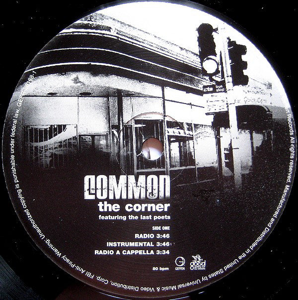 Common : The Corner (12", Promo)
