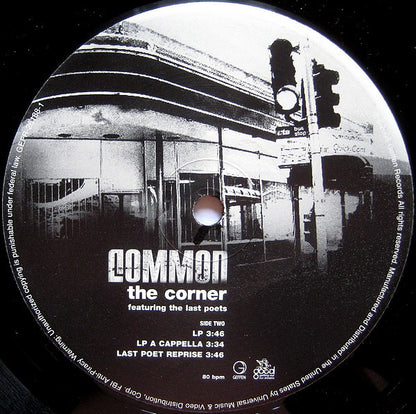 Common : The Corner (12", Promo)