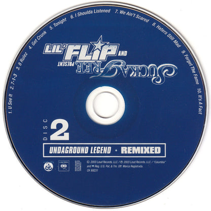 Lil' Flip And Sucka Free (3) : 7-1-3 & The Undaground Legend : Remixed (2xCD, Comp)