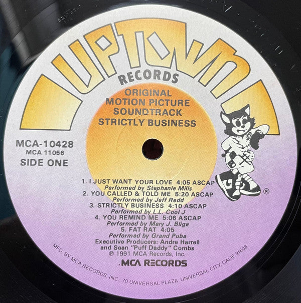 Various : Strictly Business (LP, Album, Comp)