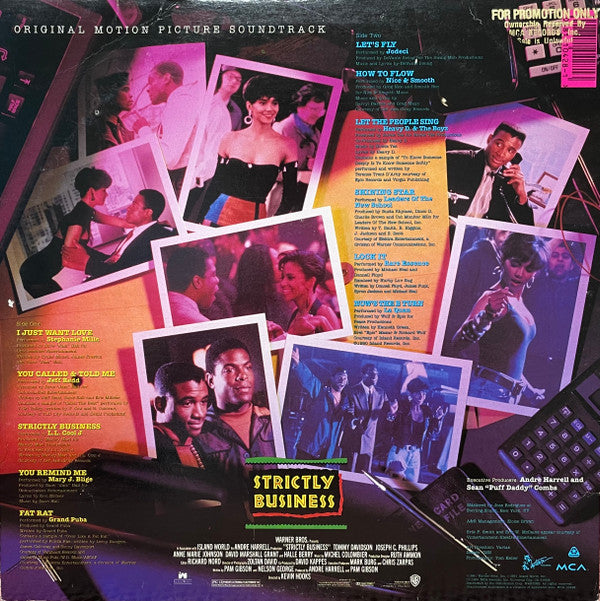 Various : Strictly Business (LP, Album, Comp)