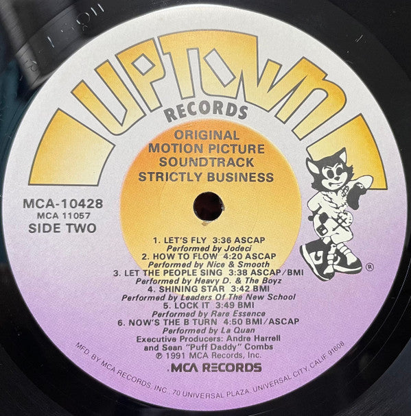 Various : Strictly Business (LP, Album, Comp)
