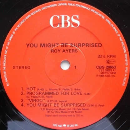 Roy Ayers : You Might Be Surprised (LP, Album)