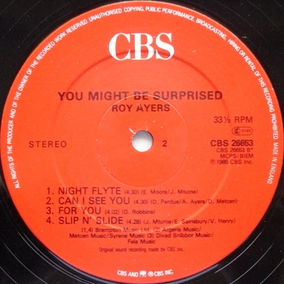 Roy Ayers : You Might Be Surprised (LP, Album)
