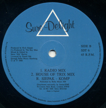 Rickster : Night Moves (12")