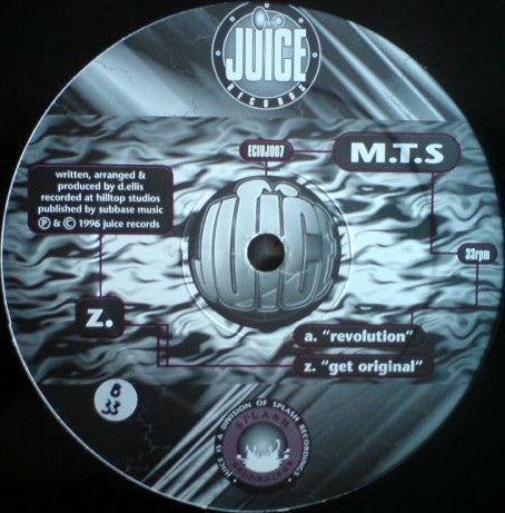 M.T.S* : Revolution / Get Original (12")