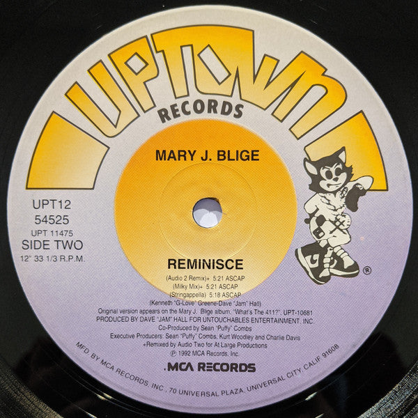 Mary J. Blige : Reminisce (12", Single)