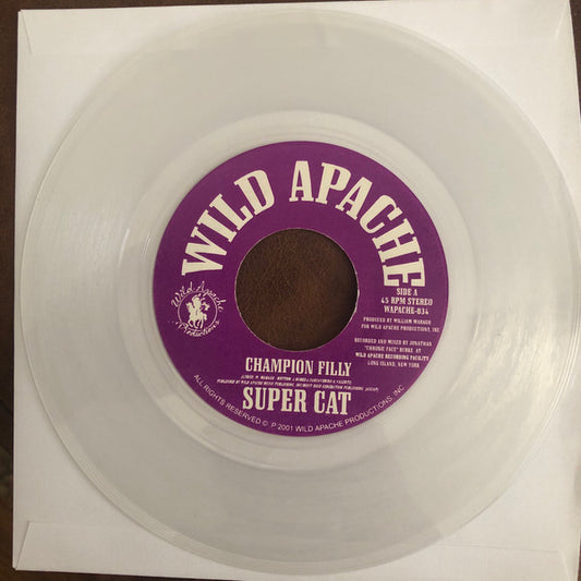 Super Cat (2) : Champion Filly (7", Single, Tra)