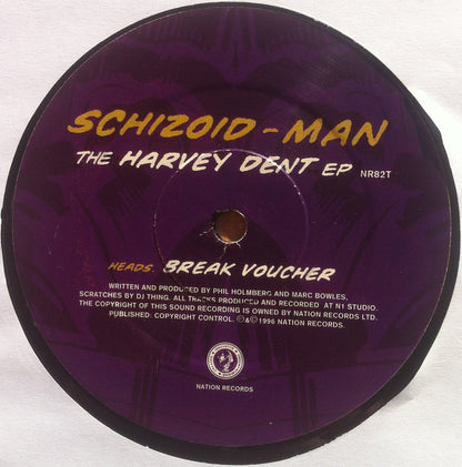 Schizoid Man : The Harvey Dent EP (12", EP)