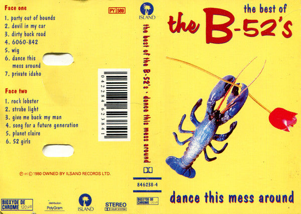 The B-52's : The Best Of The B-52's - Dance This Mess Around (Cass, Album, Comp)