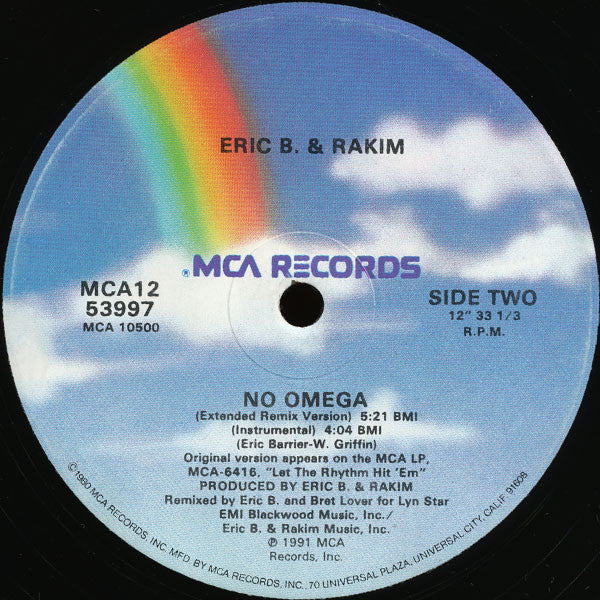 Eric B. & Rakim : Mahogany (12", Single)