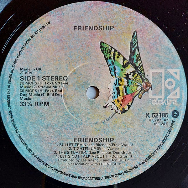Friendship (3) : Friendship (LP, Album)