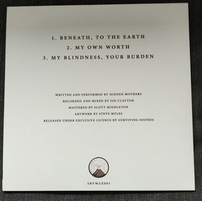 Hidden Mothers : Hidden Mothers (12", S/Sided, EP, Gal)