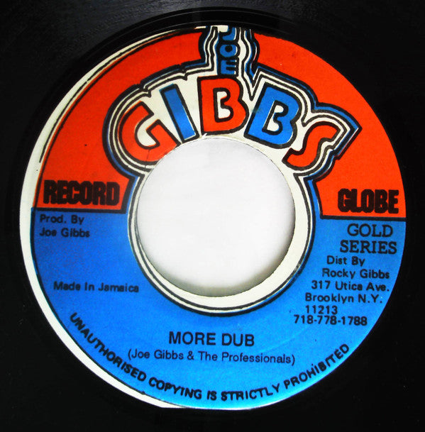 Delroy Wilson / Joe Gibbs & The Professionals : Pretty Girl / More Dub (7")