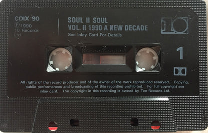 Soul II Soul : Vol. II (1990 - A New Decade) (Cass, Album)