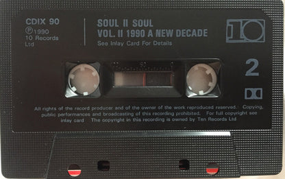 Soul II Soul : Vol. II (1990 - A New Decade) (Cass, Album)