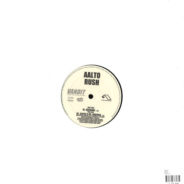 Aalto : Rush (12")
