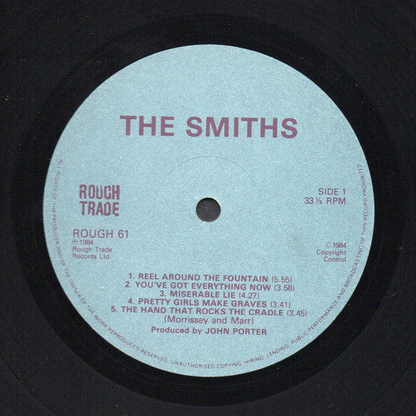 The Smiths : The Smiths (LP, Album, Blu)