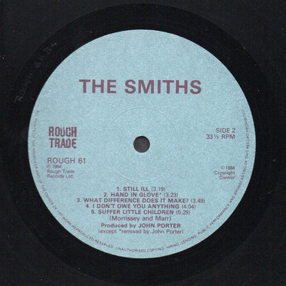 The Smiths : The Smiths (LP, Album, Blu)