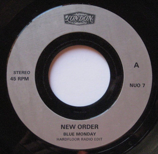 New Order : Blue Monday (7", Single, Jukebox)