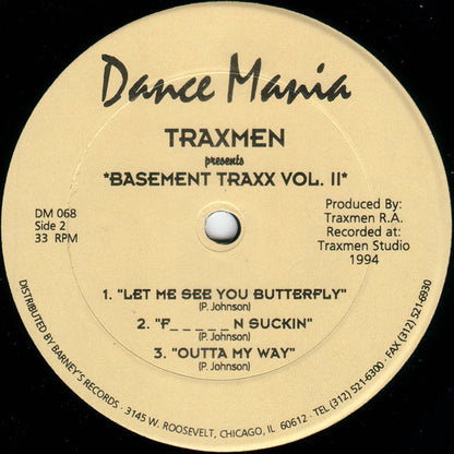 Traxmen : Basement Traxx Vol. II (12")