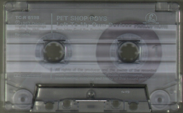 Pet Shop Boys : Left To My Own Devices (Cass, Single)