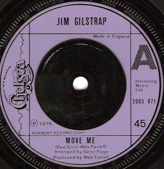 Jim Gilstrap : Move Me (7")