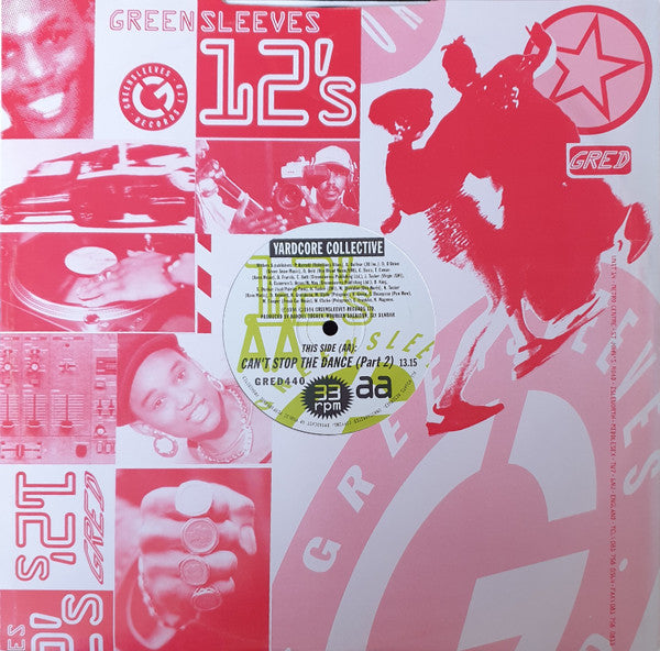 Yardcore Collective : Can't Stop The Dance (12")