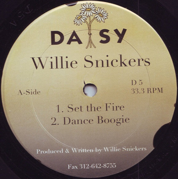 Willie Snickers : Willie Snickers EP (12", EP)
