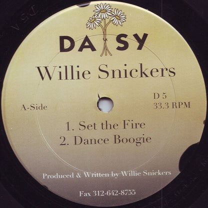 Willie Snickers : Willie Snickers EP (12", EP)