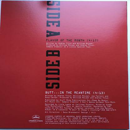 Black Sheep : Flavor Of The Month (7", Single, RE)