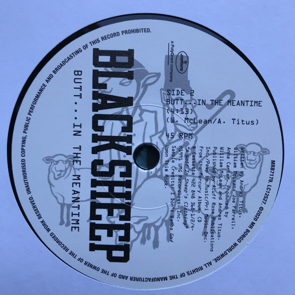 Black Sheep : Flavor Of The Month (7", Single, RE)