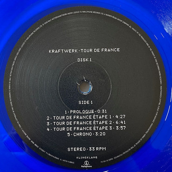 Kraftwerk : Tour De France (LP, Blu + LP, Red + Album, Ltd, RE, RM, RP, S/Edit)