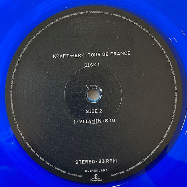 Kraftwerk : Tour De France (LP, Blu + LP, Red + Album, Ltd, RE, RM, RP, S/Edit)