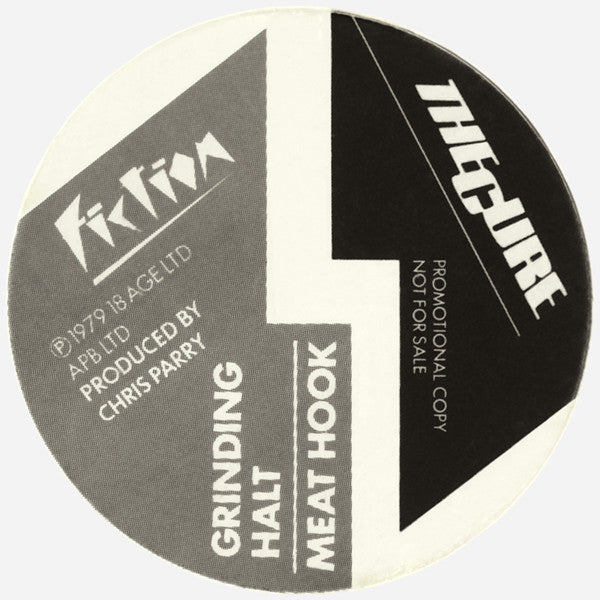 The Cure : Grinding Halt / Meat Hook (12", Single, Promo)