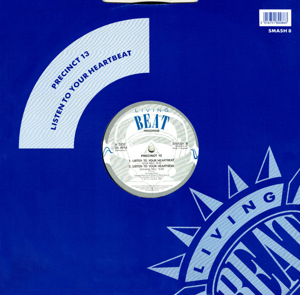 Precinct 13 (2) : Listen To Your Heartbeat (12")